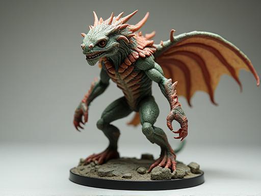 High-detail figure sample 6: Stylized Creature