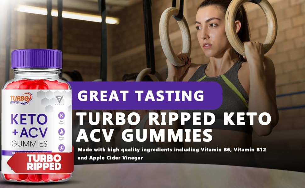 Turbo Ripped keto acv gummies