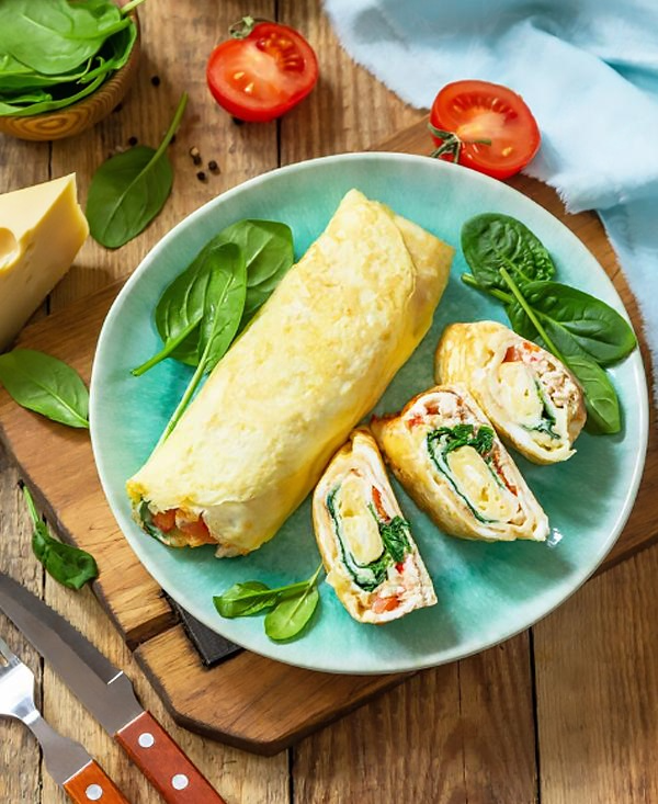 Keto Egg & Cheese Wrap