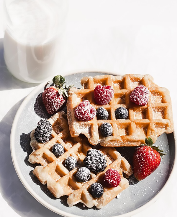 Keto Coconut Flour Waffles